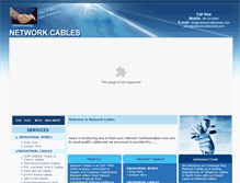 Tablet Screenshot of networkcablesindia.com